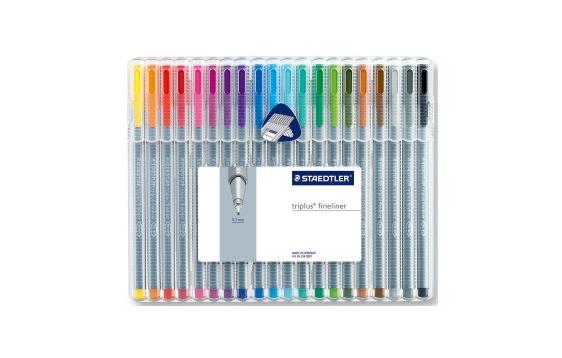 746214 Staedtler 334 SB20 Fineliner  STAEDTLER triplus ass (20) 